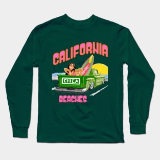 california beach Long Sleeve T-Shirt